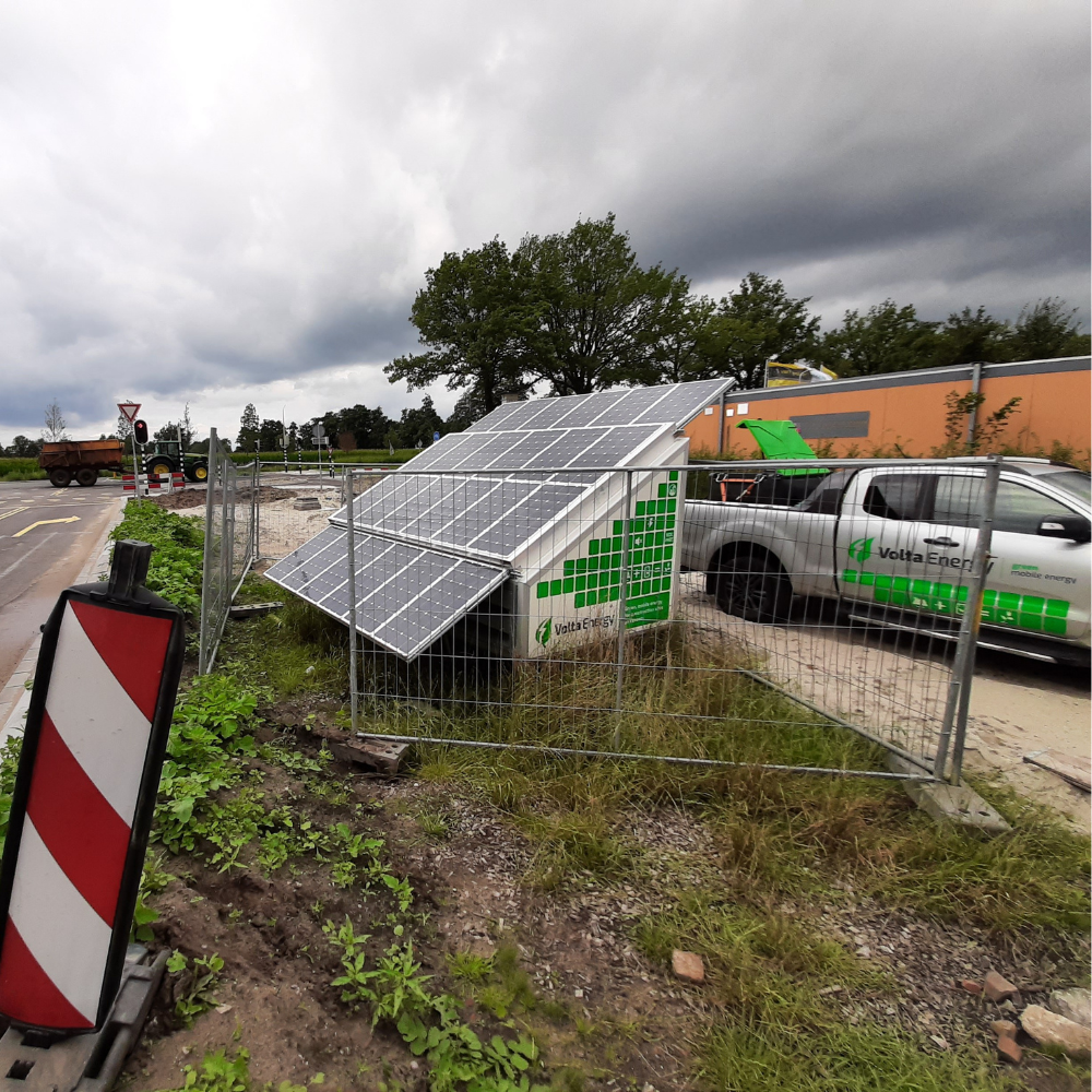 Nachhaltige Stromversorgung für den Straßen- und Infrastrukturbau: Wie ein großes Tiefbauunternehmen mit einem Volta 15 kVA Zeit, Kosten und CO₂ spart
