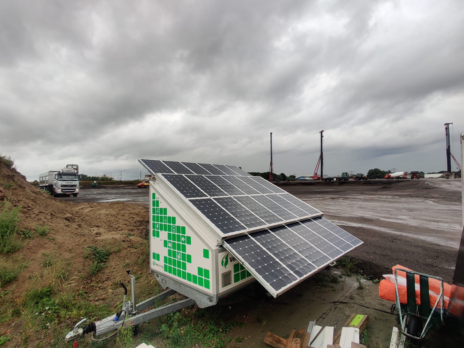 Nachhaltige Stromversorgung für den Straßen- und Infrastrukturbau: Wie ein großes Tiefbauunternehmen mit einem Volta 15 kVA Zeit, Kosten und CO₂ spart